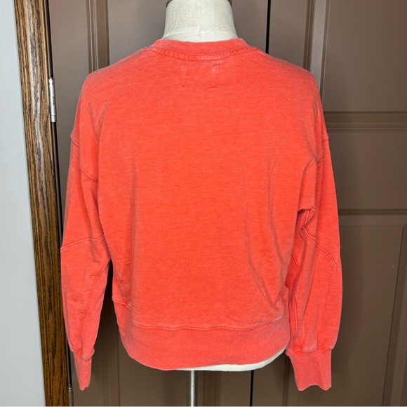 Sunnyside by Sundry Orange Boxy Sweatshirt - Picture 2 of 6